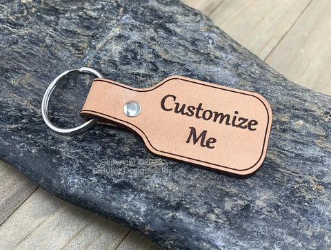 Leather Keychain