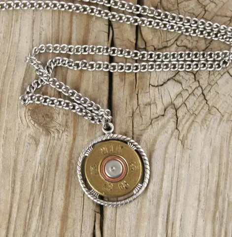 Stainless Steel Shotgun Necklace