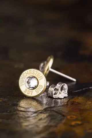 Bullet Stud Earrings