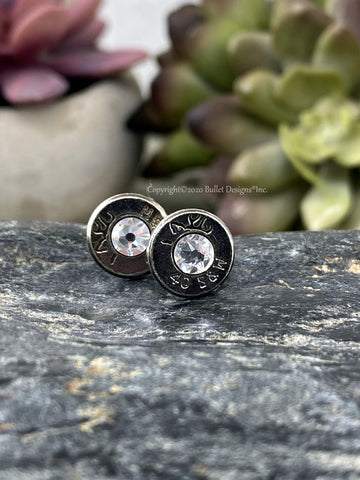 Black Stud Earrings