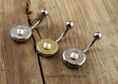 bullet belly ring