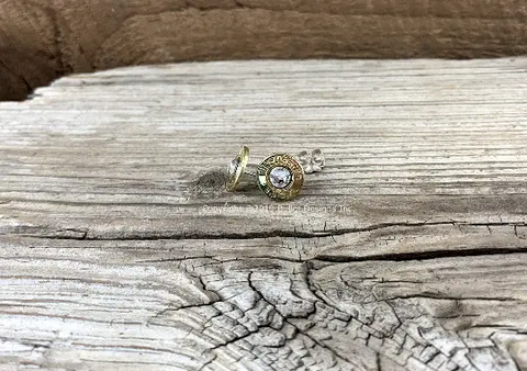 Stud Bullet Earrings