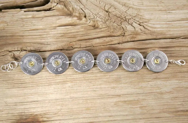 12 gauge Bullet Tennis Bracelet