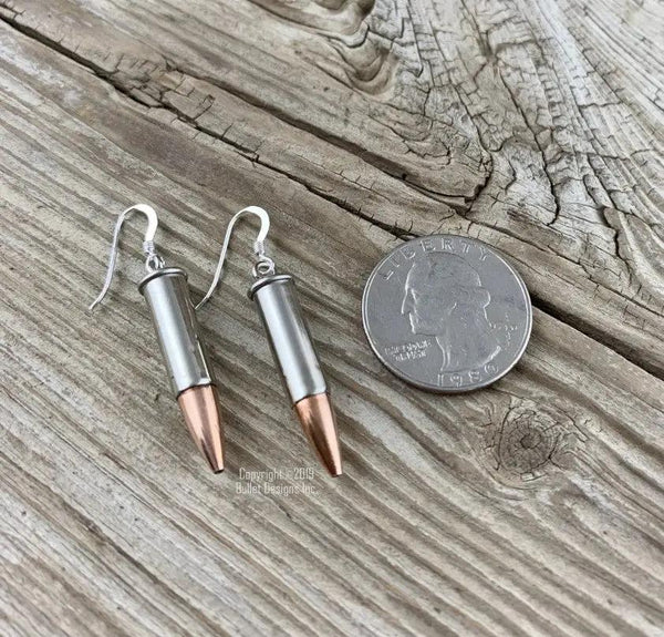 22 Caliber Dangle Earrings