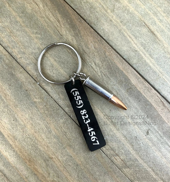 Engraved Tag Keychain