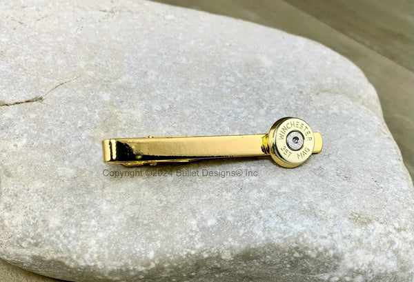 brass tie clip
