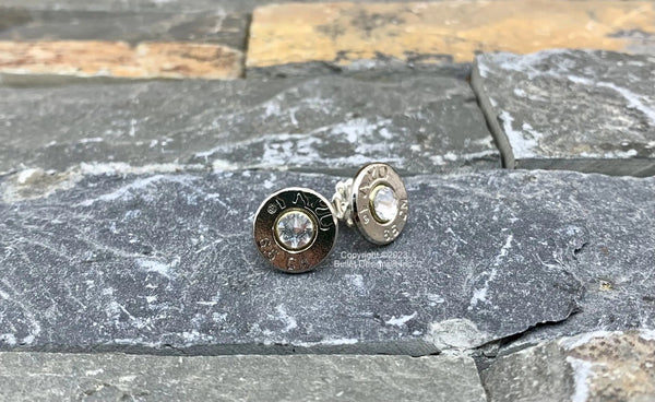 Sterling Silver Bullet Studs