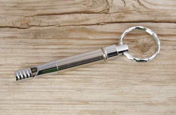 Bullet Whistle Keychain