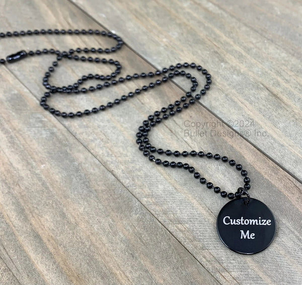 Engraved Necklace