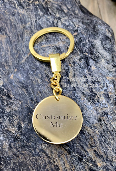 Laser Engraved Keyring