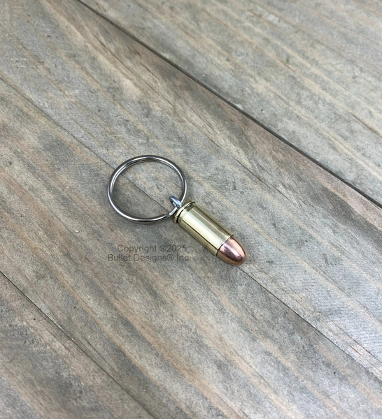 Brass Bullet Keyring