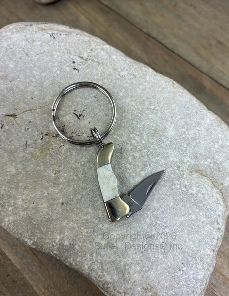 Tiny Knife Keychain, Knife Keyring