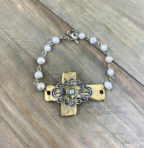 223 Cross Bracelet