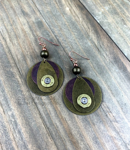 Brass & Copper Earrings