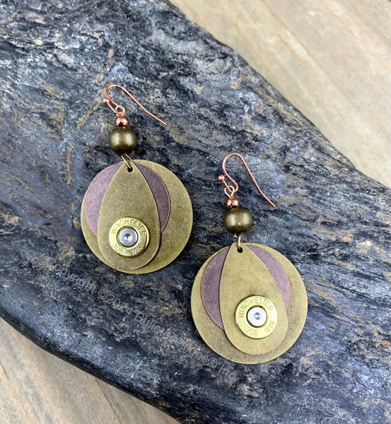 308 Bullet Earrings