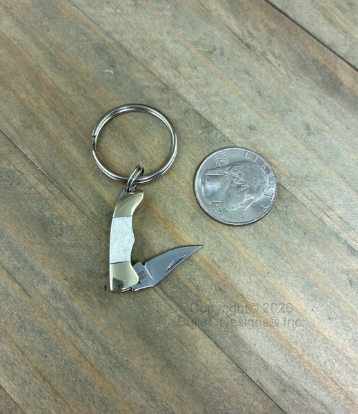 Tiny Knife Keychain, Knife Keyring