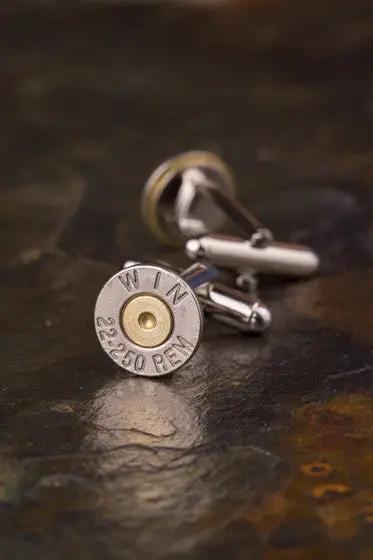 Winchester 22-250 Bullet Cuff Links