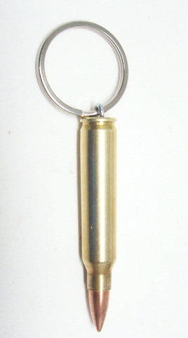 AR-15 223 Bullet Keychain, Brass or Nickel