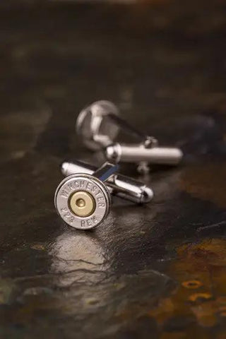 Winchester 223 Bullet Cuff Links AR-15