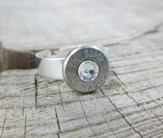 357 Magnum Recycled Bullet Ring