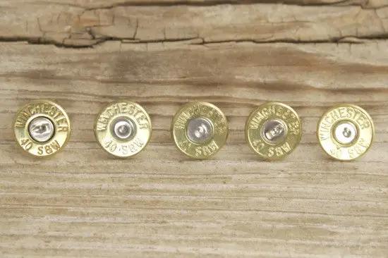 40 Caliber Bullet Buttons