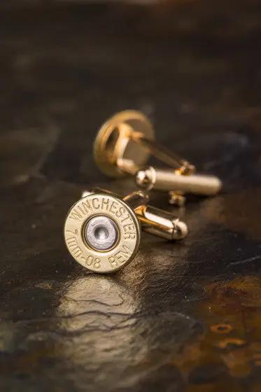 Winchester 7mm-08 Bullet Cuff Links