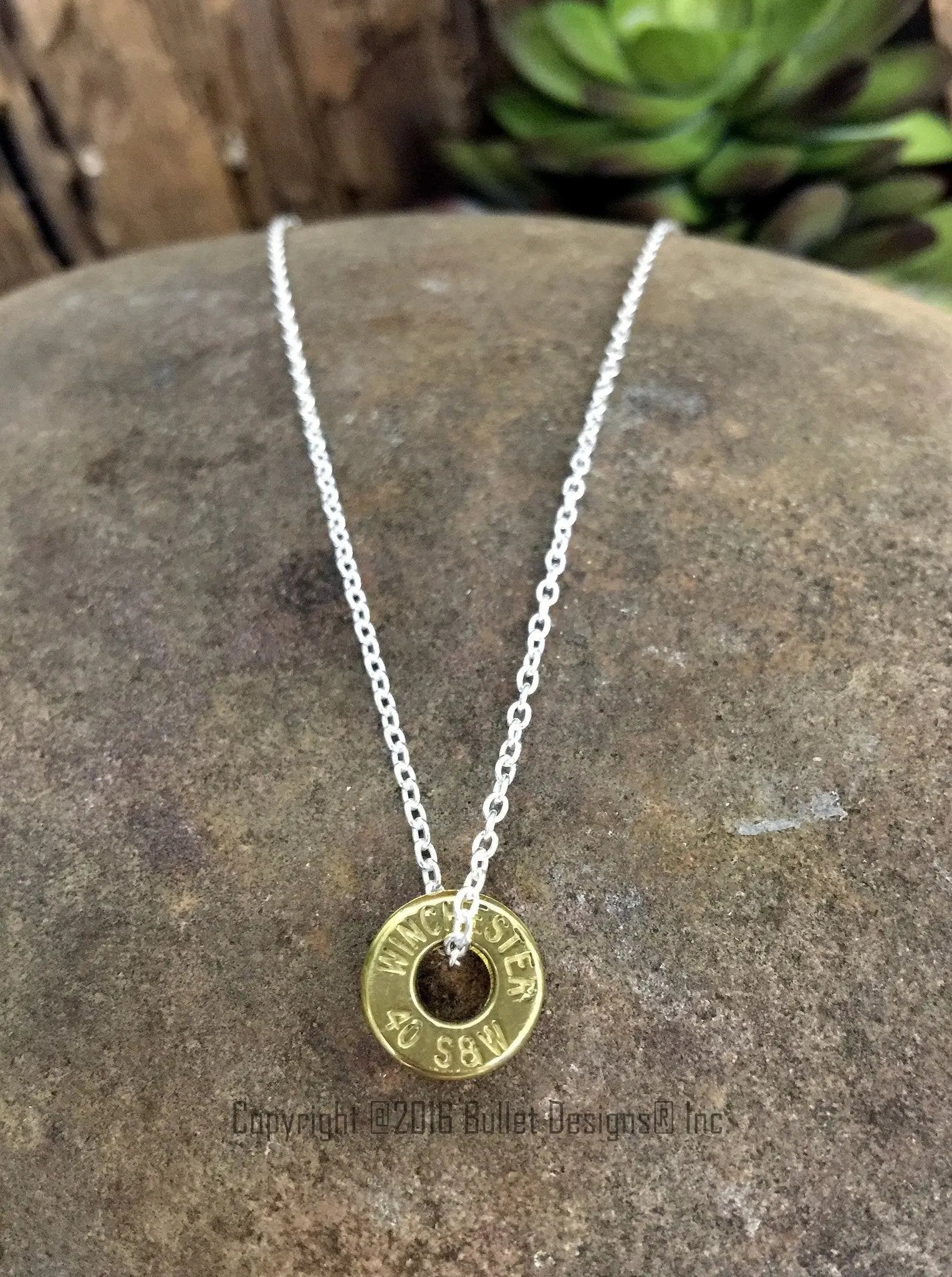 Custom Sterling Silver Infinity Bullet Necklace Real Bullets