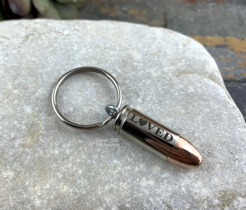 Ingraved Bullets Bullet Keychains – Bullet Designs® Inc.