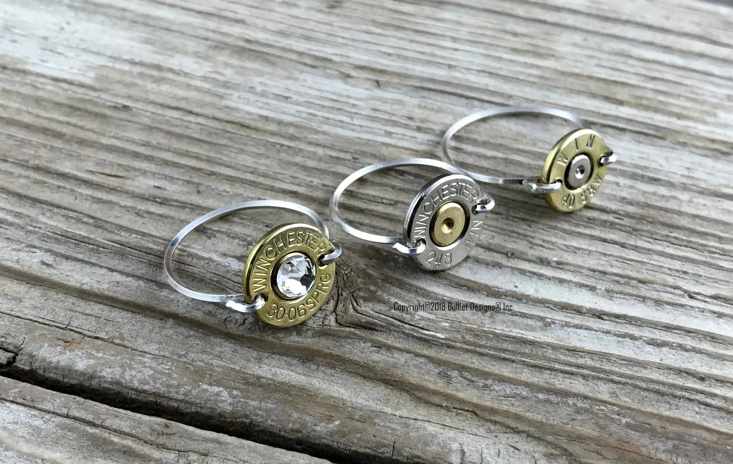 Rings made from hot sale bullet casings