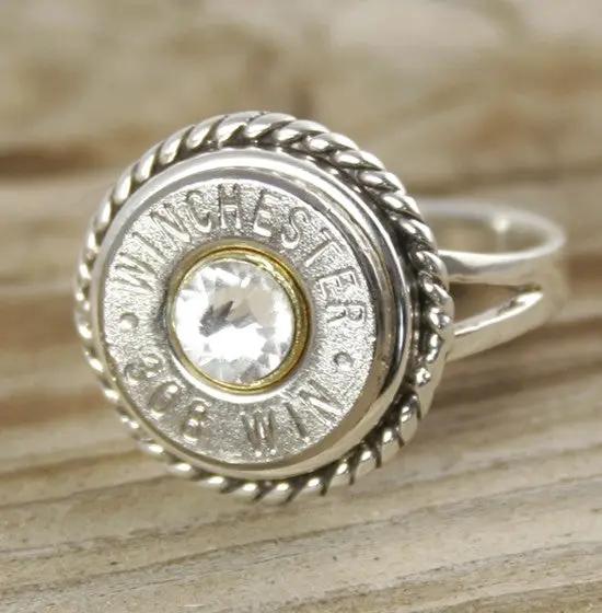 Custom Bullet Ring Sterling Silver Rope Bullet Jewelry – Bullet Designs ...
