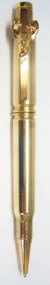 Trophy Buck Bullet Ink Pen