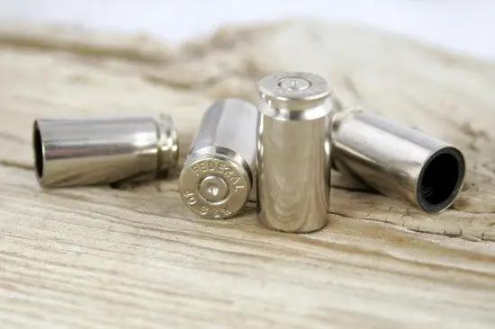 40 Caliber Bullet & Brass Casing Bullet Zipper Pull – Bullet Designs® Inc.