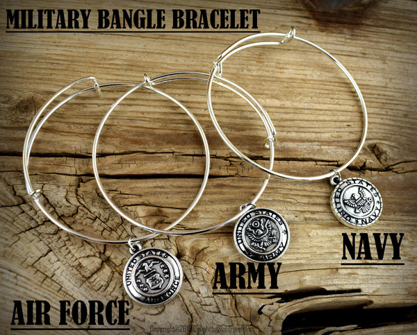 Military Bracelet, Army, Navy, Air Force